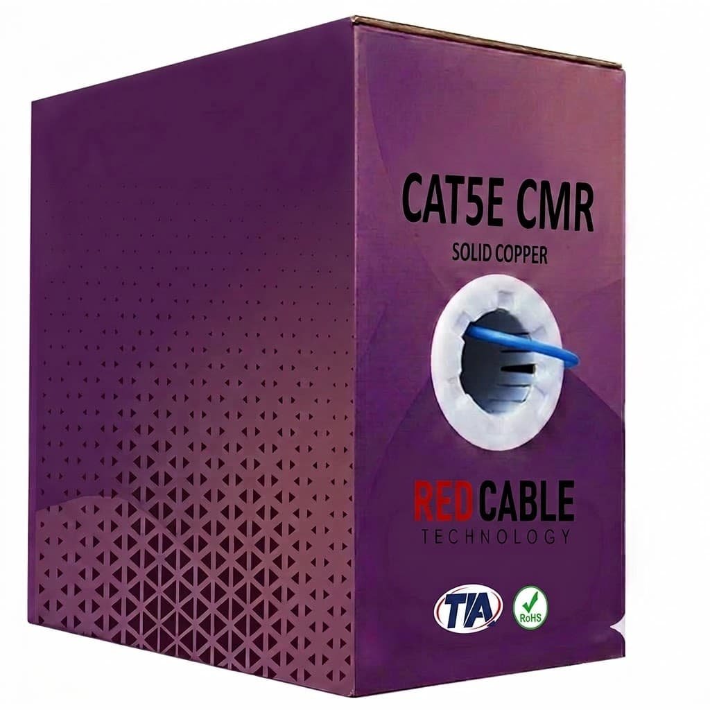 Cat5e-CMR-Riser-UTP-Solid-Bare-Copper-Cable-24AWG-Blue