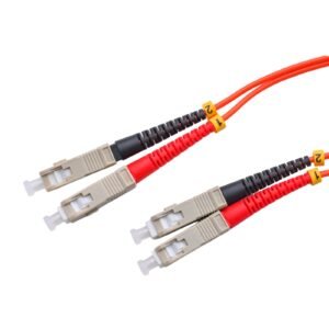 Patchcord SC/UPC - SC/UPC 62.5/125 Multimode OM1 Duplex Zip 2.0mm OFNR Orange