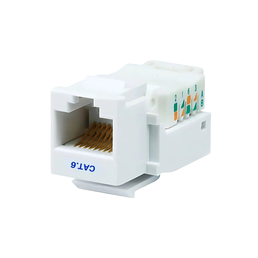 Cat6 Toolless Keystone Jacks Pack of 50 | Unshielded - Image 2