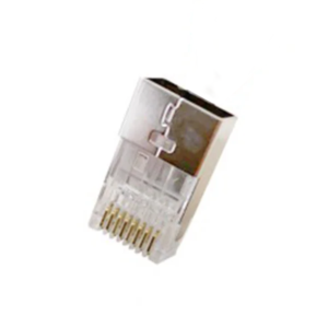 Cat6 Standard Rj45 Crimp Connectors Modular Plug Pack of 10, 50 & 100 Pcs | Shielded