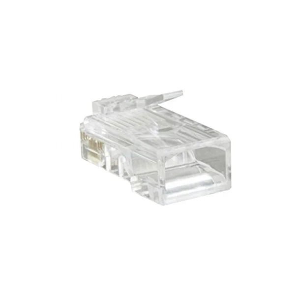 Cat6 Standard Rj45 Crimp Connectors Modular Plug Pack of 100 Pcs | Unshielded - Image 2