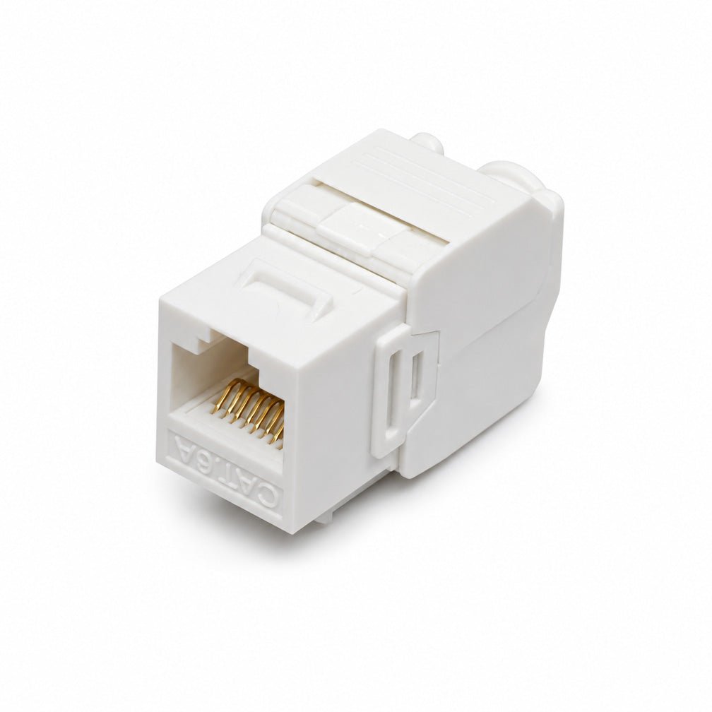 Cat6A Toolless Keystone Jack Pack of 50 | Unshielded - Image 2