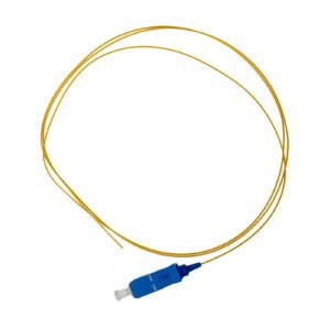 Pigtail SC/UPC SM G657A1 SX 0.9mm OFNR 3M Yellow, semitight