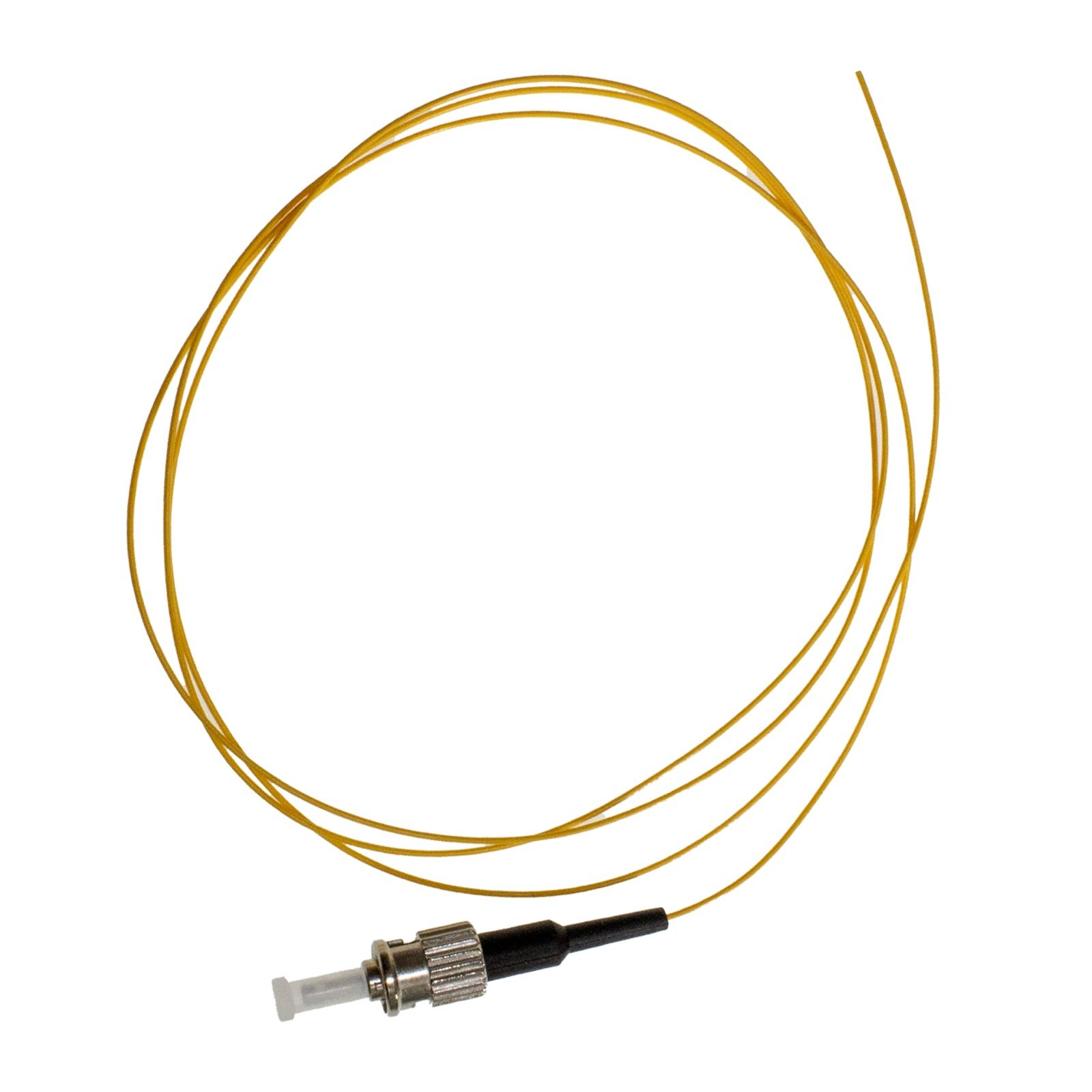 Pigtail ST/UPC SM G657A1 SX 0.9mm OFNR Yellow, semitight